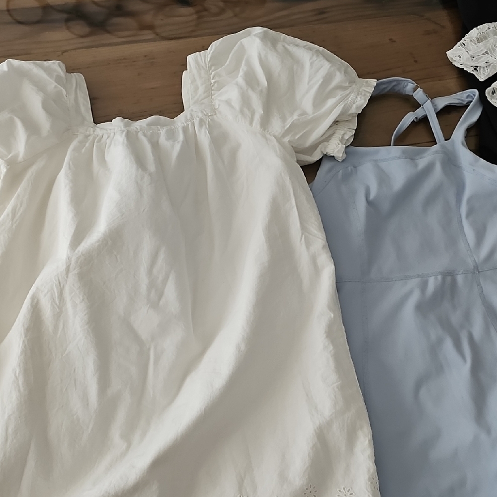 Abercrombie & Fitch White and Blue Casual Dresses Bundle Sale All For 20